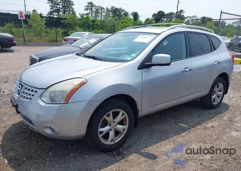 2010 Nissan Rogue Sl из США, поврежденный, VIN JN8AS5MV2AW122377